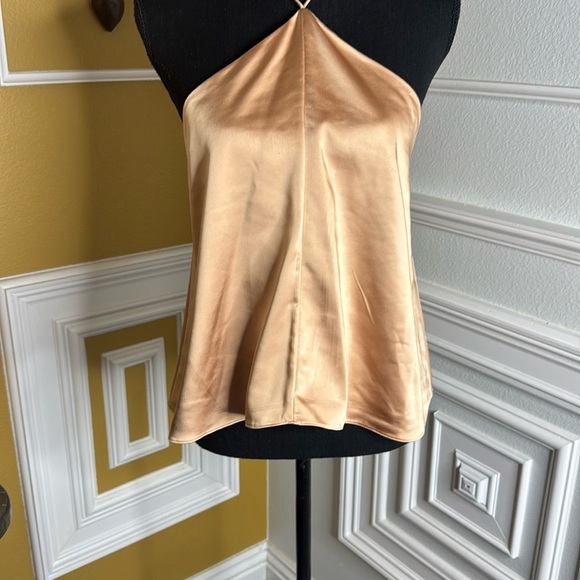 OBANDO Collective Elegant Tan Halter Top - Picture 13 of 14